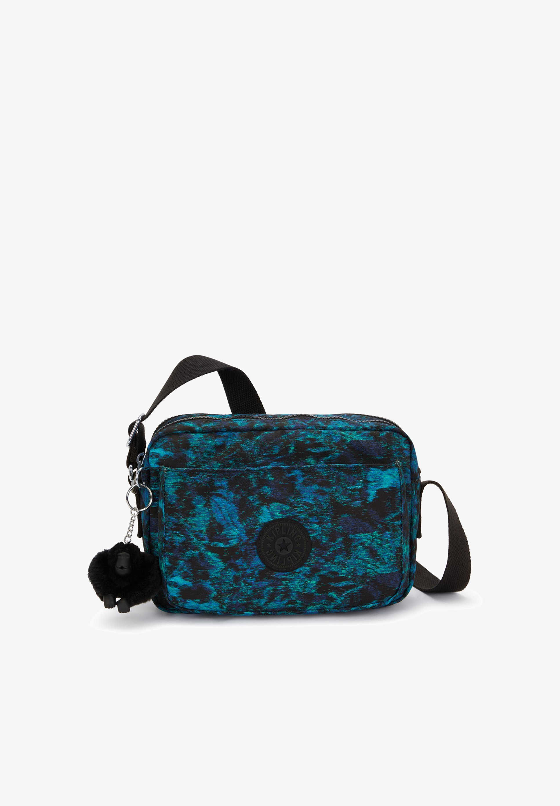 Kipling schoudertas - een mix van blauwtinten