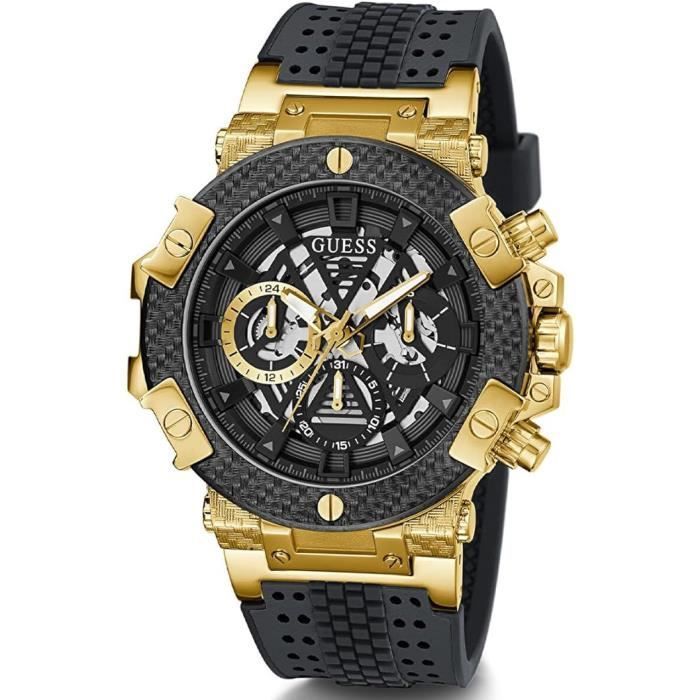 Reloj de cuarzo para hombre Guess Carbon GW0486G2