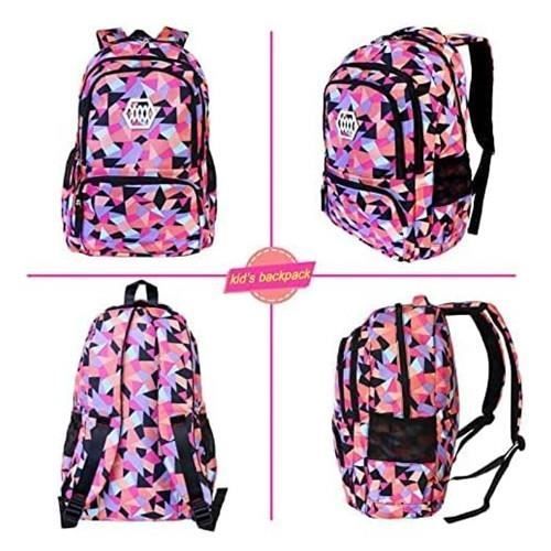 Backpack - FINDPITAYA - 3-in-1 Model - Waterproof - Wear-resistant - Pink