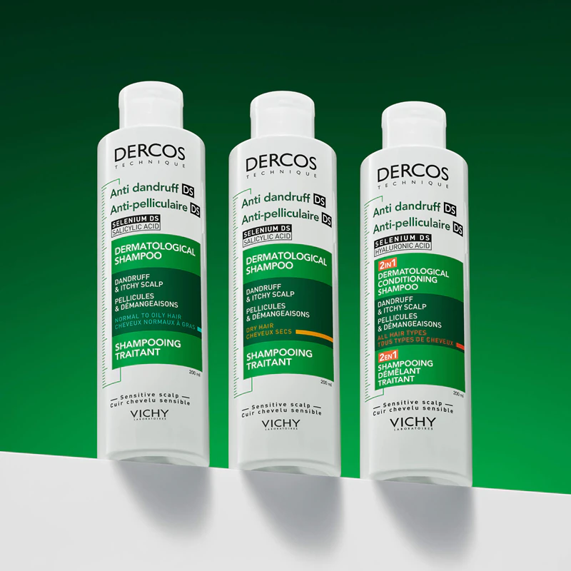 Vichy Dercos Anti-Schuppen 2-in-1 Anti-Schuppen Shampoo und Spülung
