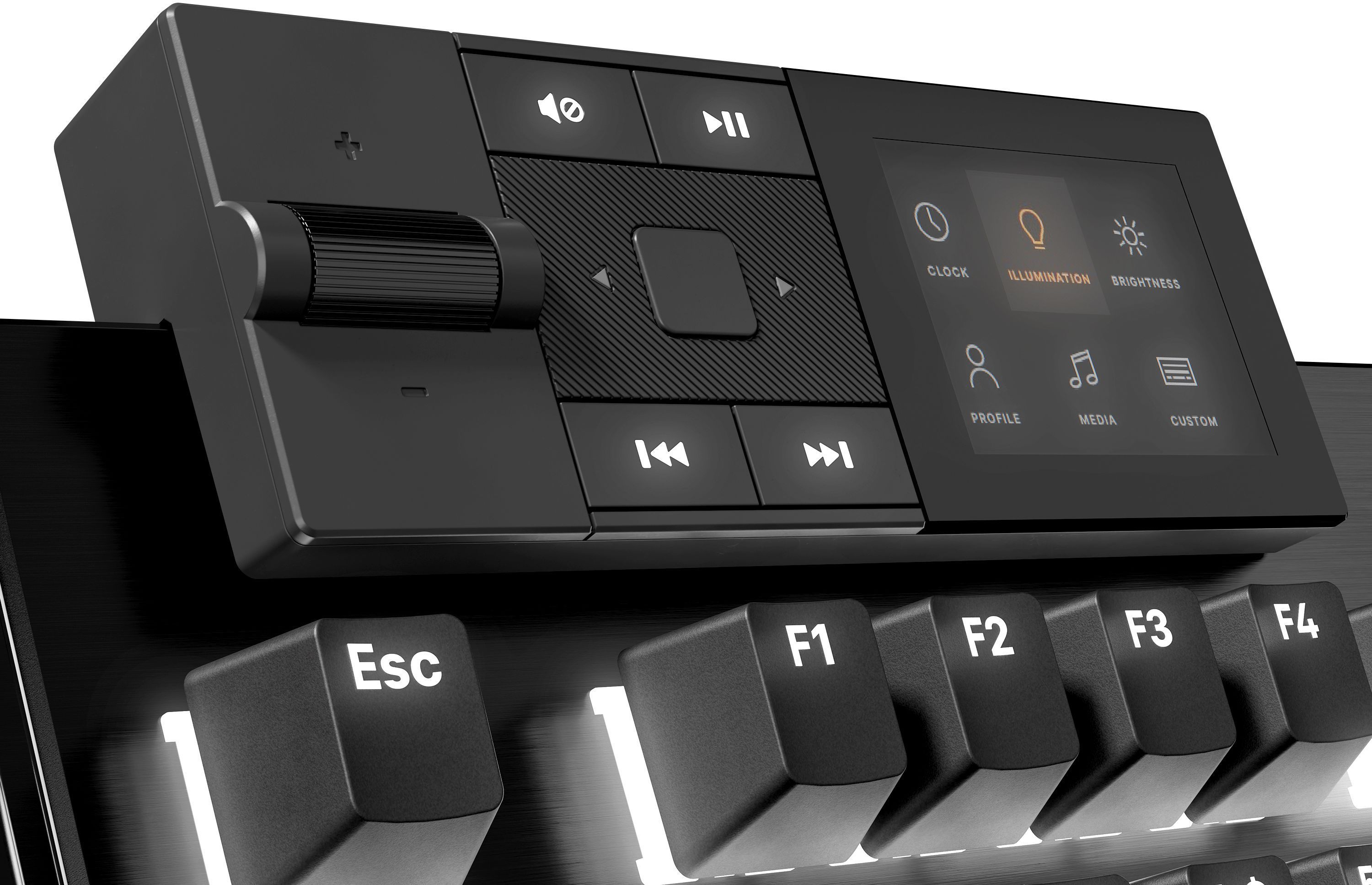 Clavier mécanique Gamer - Silent Tactile - BE QUIET! - Dark Mount - FR ISO - ARGB