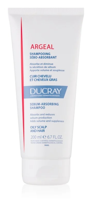DUCRAY Ducray Argeal Shampoo de Tratamento Absorvente de Sebo 200 ml Cabelos oleosos