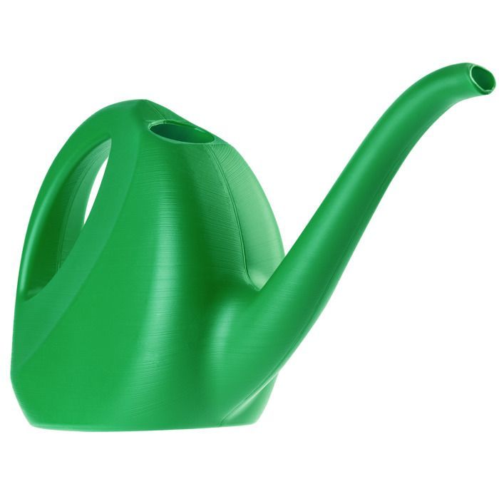 KADAX Petit Arrosoir 2L, Arrosoir de Jardin en Plastique, Arroseur à Fleur avec Long Bec pour Intérieur et Extérieur, Maison (Vert)