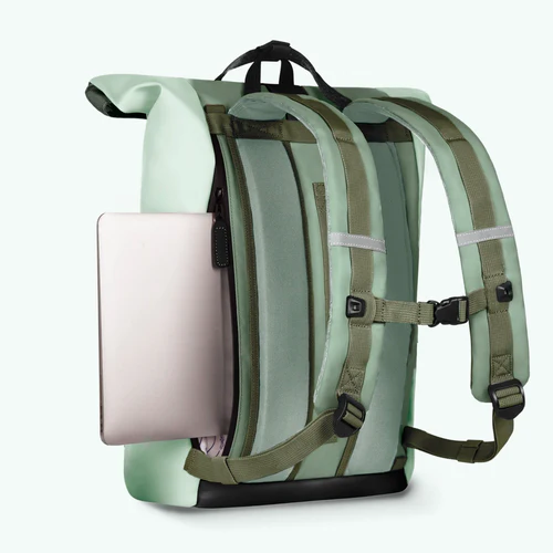 Cabaia Explorer Large rugzak, kin groen