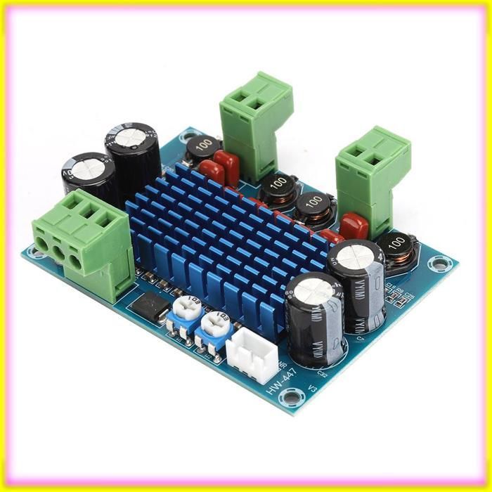 Placa amplificadora digital profesional Keenso de 120 W con materiales de alta calidad para sonido de proyectores.