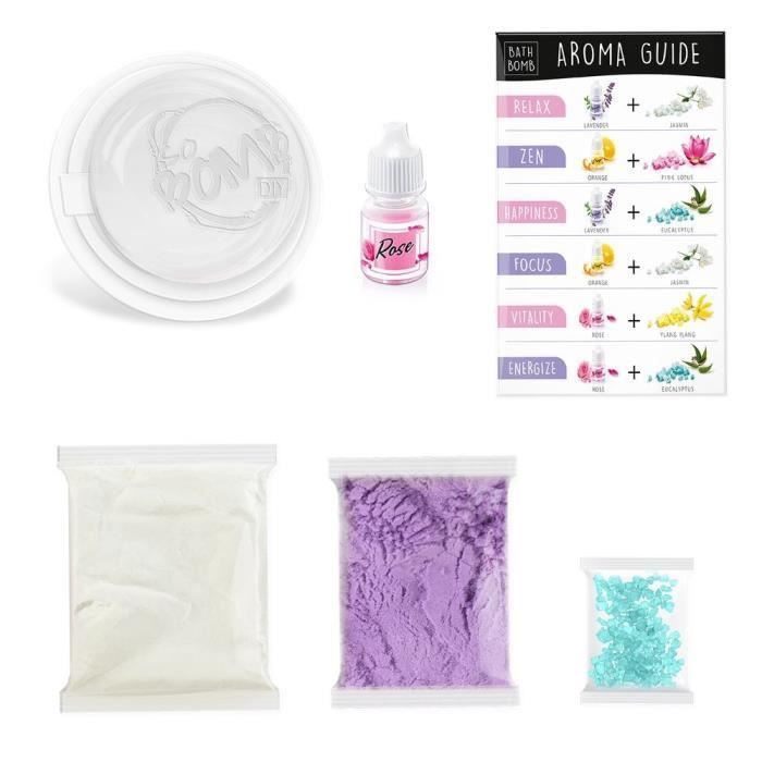 Kit de bombas de baño - CANAL TOYS - Hazlo tú mismo - Aromaterapia - Azul - Infantil - BBD 038