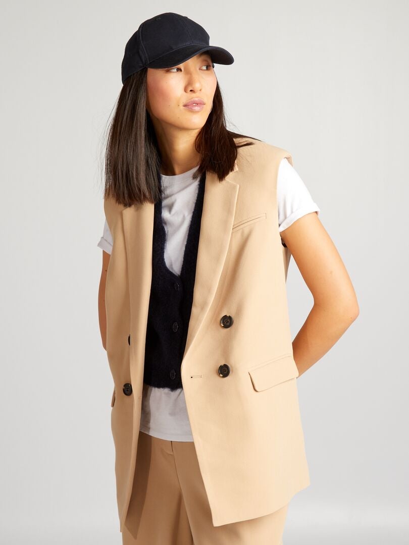 Hihaton bleiseri - BEIGE