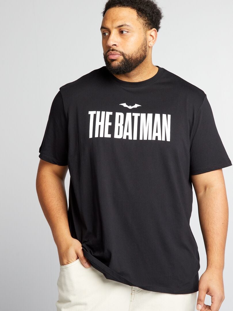 'The Batman' T-shirt met ronde hals - zwart