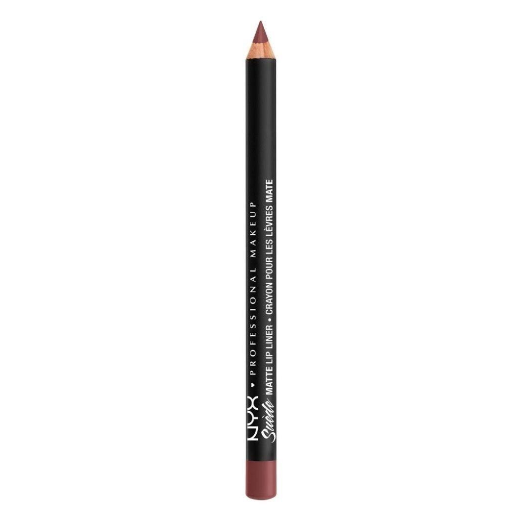 NYX Professional Makeup črtalo za ustnice Wedding Suede Matte - 1 g