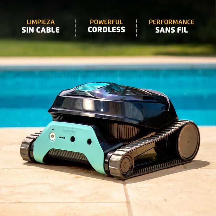 Robô elétrico sem fio Dolphin para piscinas, para limpeza de fundo, paredes e linha d'água - Liberty 300