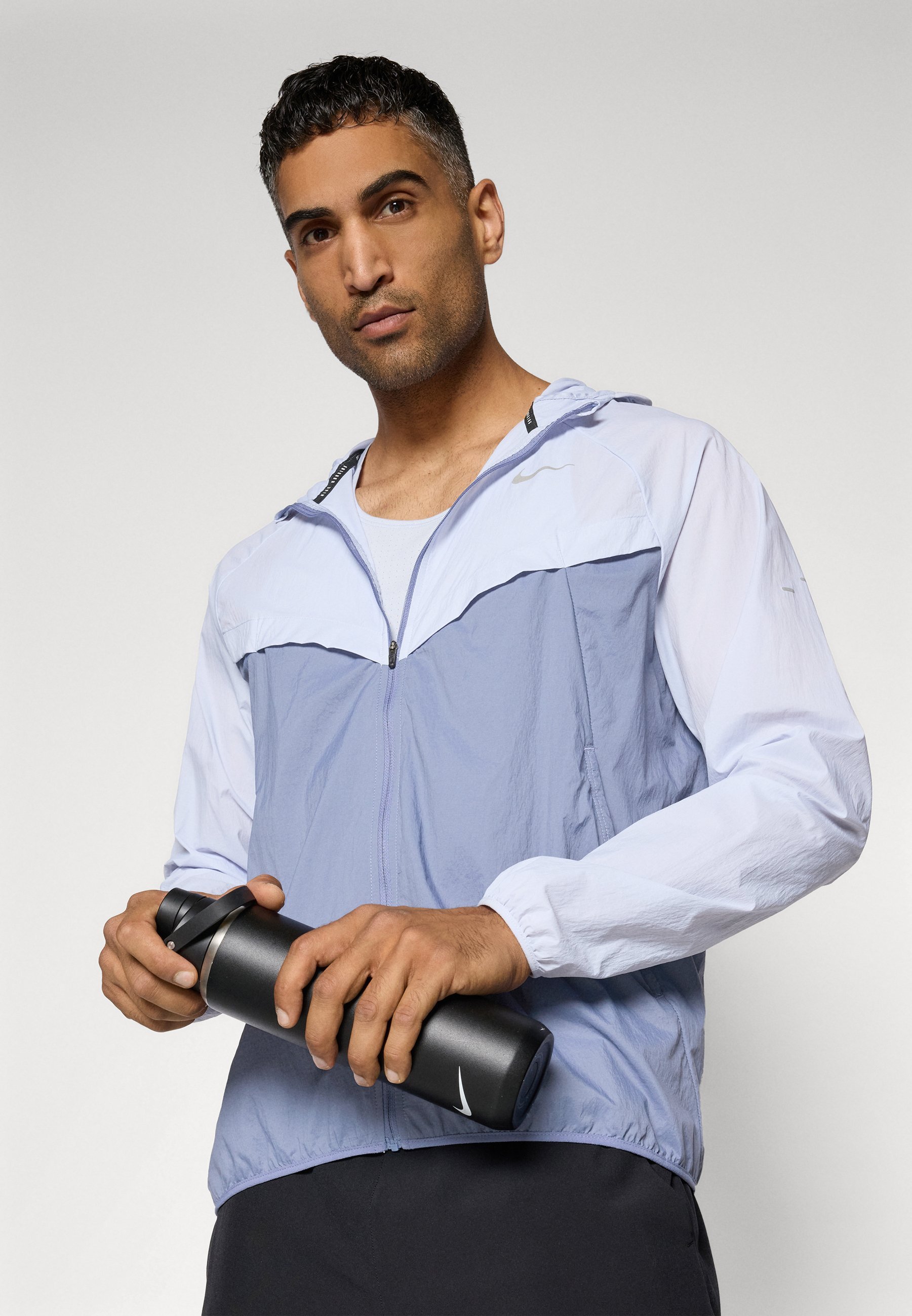 Nike Performance RPL STRIDE - Windbreaker - ghost world/indigo