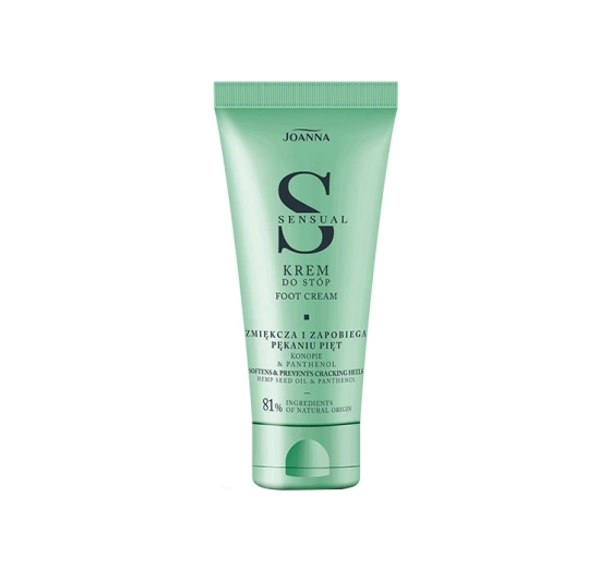 Joanna Sensual Konopie & Panthenol krem do stóp 100g