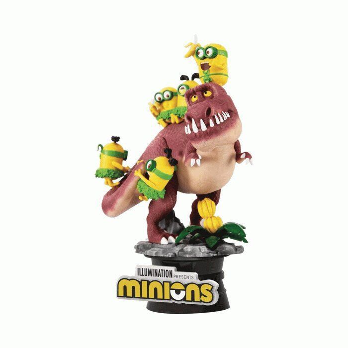 Minions-figuurtje - D-Stage Prehistorisch - PVC - 16 cm - Cartoon - Geschikt voor alle leeftijden