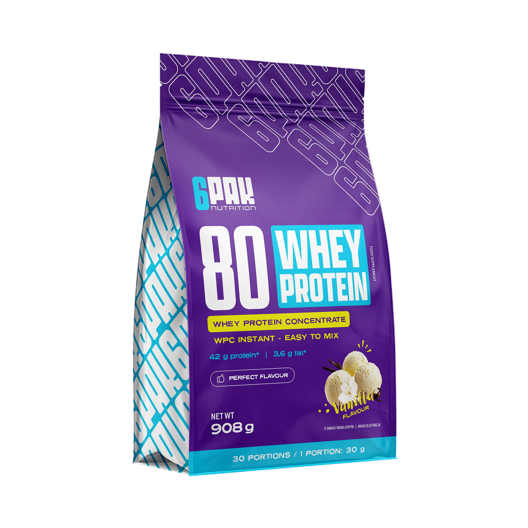 6Pak 80 Vassleprotein
