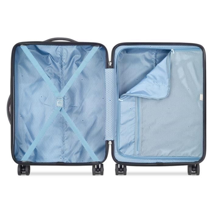DELSEY PARIS - AIRSHIP 2.0 - Maleta de cabina rígida 55 cm x 40 cm x 20 cm - 33 L - S - Verde