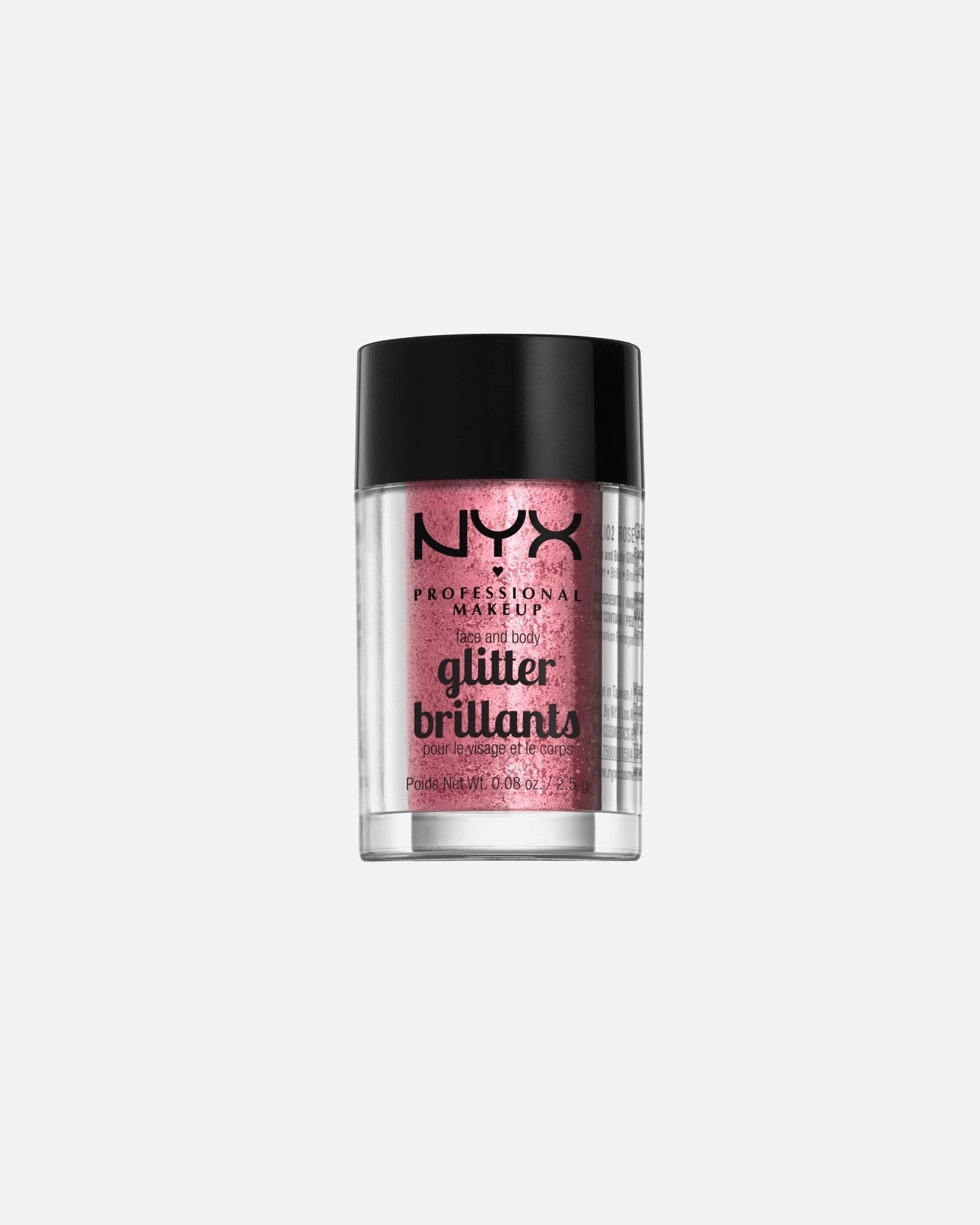 NYX Professional Makeup akių šešėliai „Pride Glitter Brilliants“ – 2,5 g