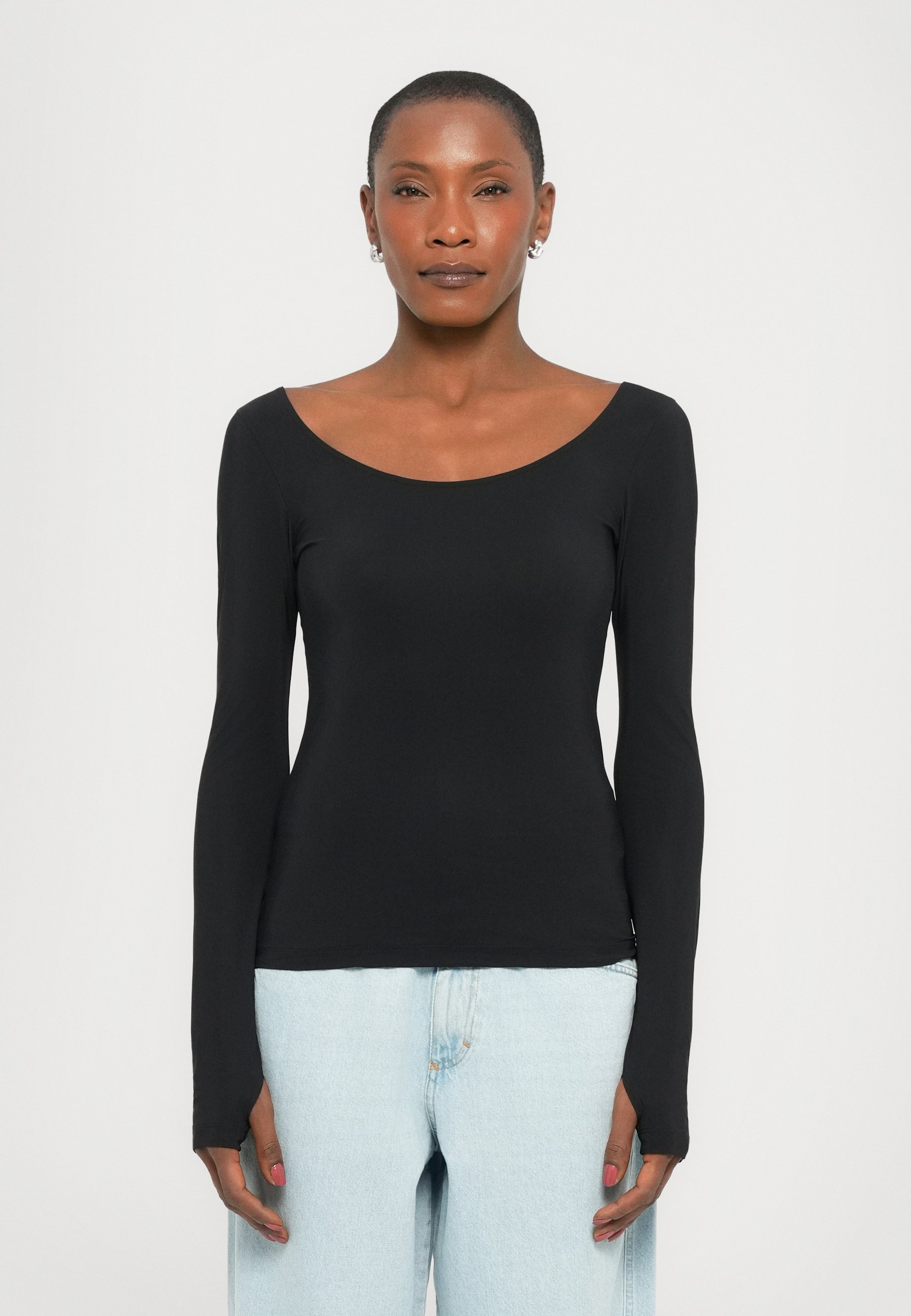 Filippa K BALLET - Haut à manches longues - noir