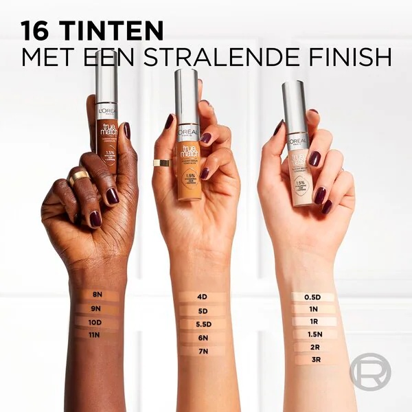„L'Oréal Paris True Match Radiant 1N“ maskuoklis-serumas, 11 ml