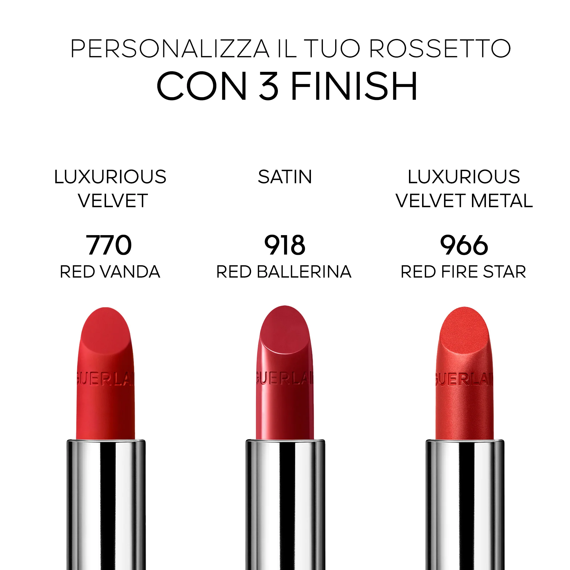 Labbra Rouge G de Guerlain - Le Rouge à Lèvres Personnalisable - Rossetto