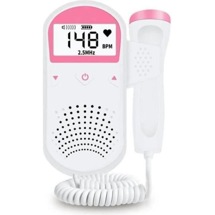 PC30240 - Doppler fetale domestico, rilevatore di frequenza cardiaca prenatale del bambino, sonar, stetoscopio Doppler domestico