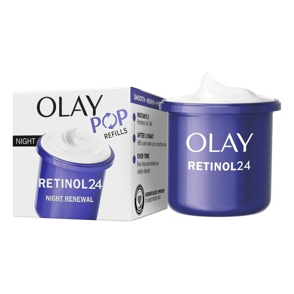 Olay POP Retinol24 nočna krema, polnilo, 50 ml, za vse tipe kože