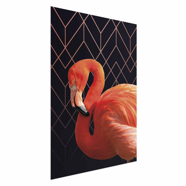 Plakat Flaming solo 21x30 cm