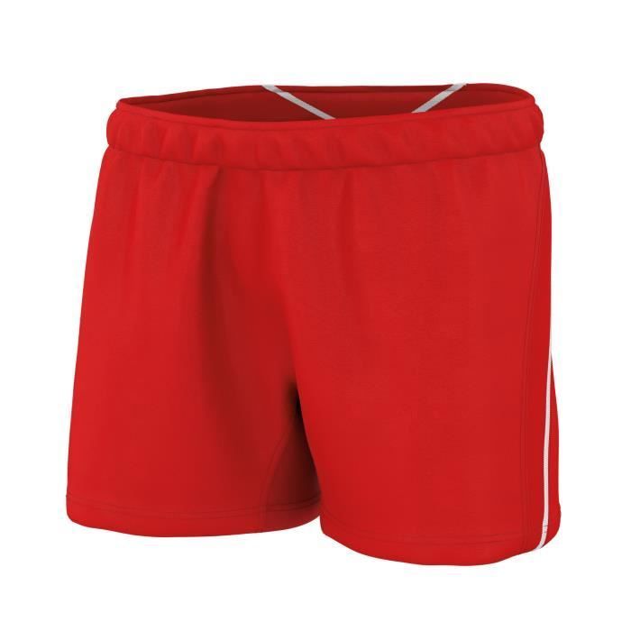 Pantaloni Errea Ryun Junior - Errea - Ryun - Rosso/Bianco - Multisport - Bambino - Ragazzo - Traspiranti
