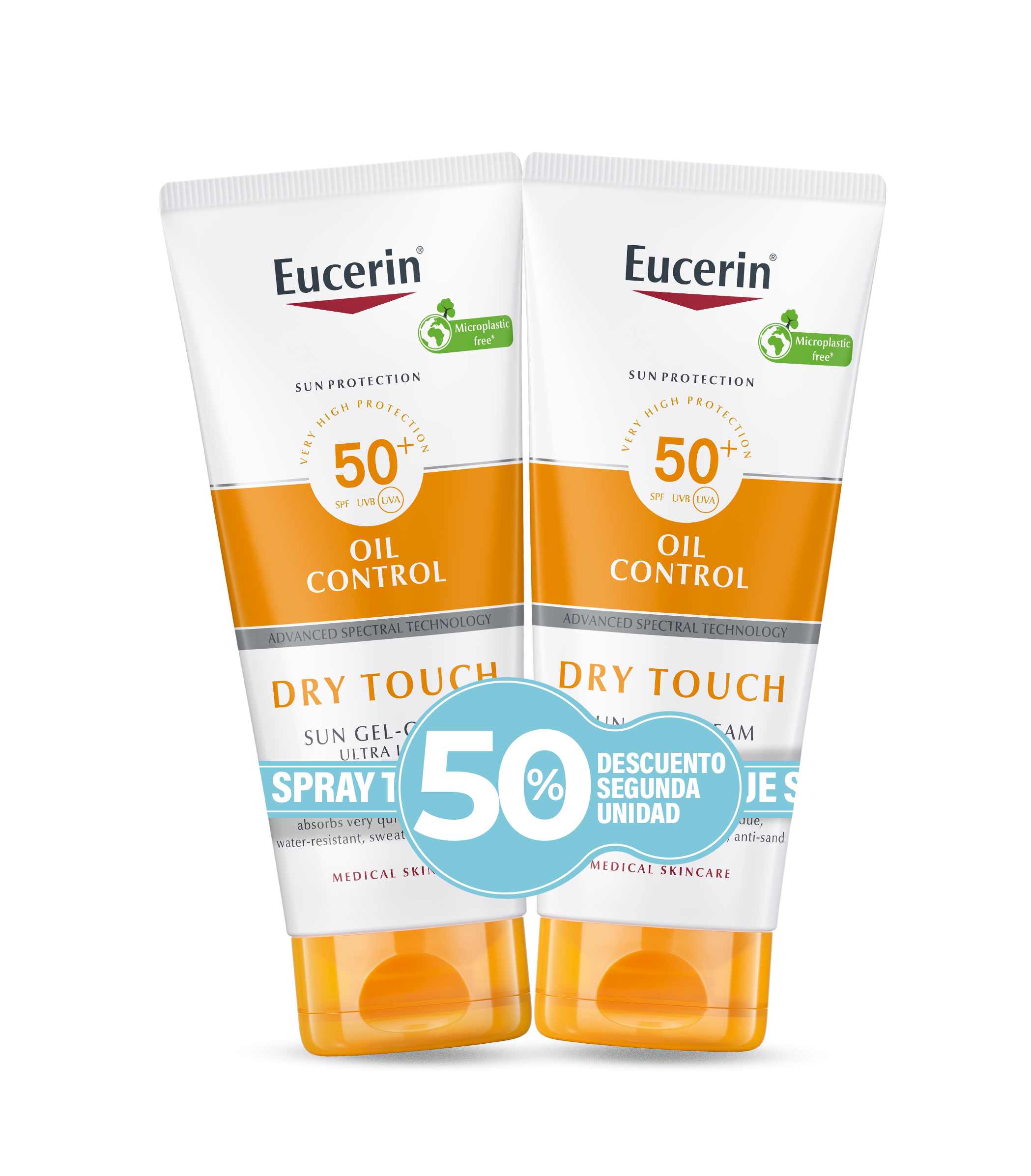 Dry Touch Duo saules aizsargkrēms SPF 50 Saules aizsardzības aptieka