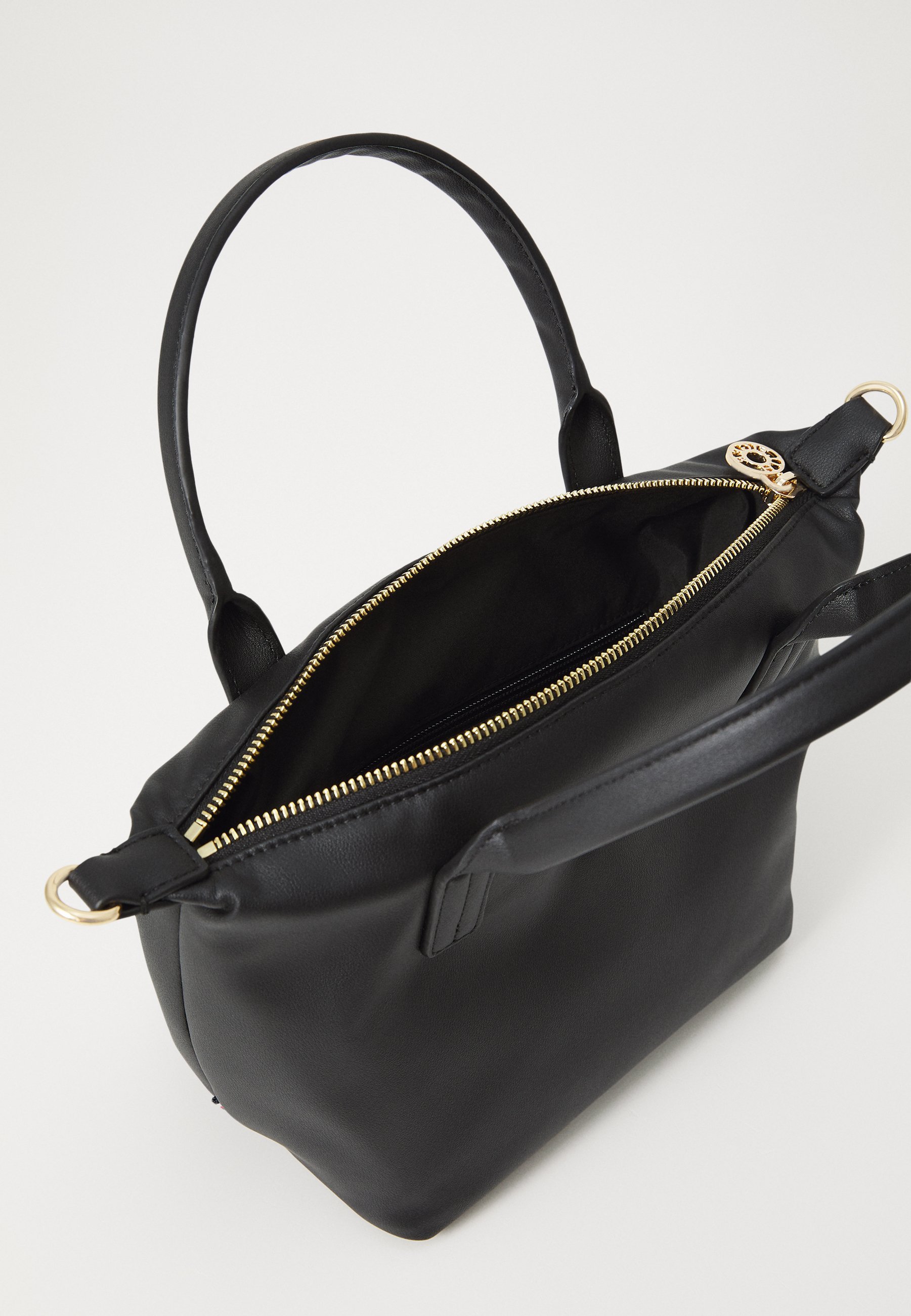 Tommy Hilfiger POPETTE MINI TOTE - Handtas - zwart