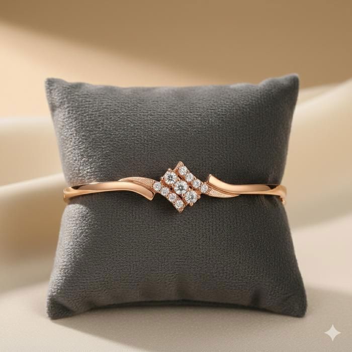 Bracelet - Femme - Jonc -  Ovale - 