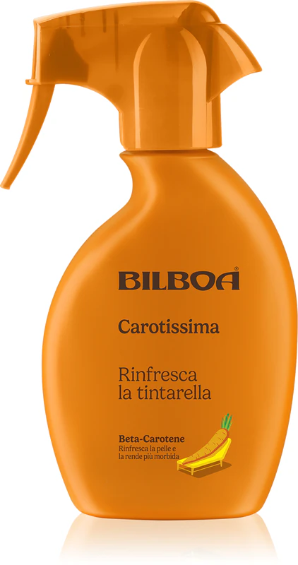 Sprej po opalování Bilboa Carotissima Aquabronze s betakarotenem