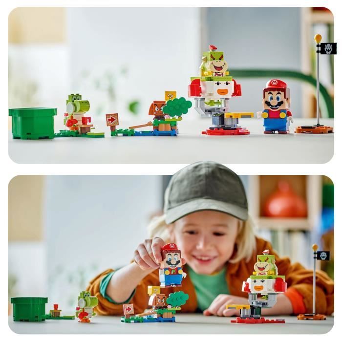 LEGO® Super Mario 71439 Les Aventures de LEGO® Mario Interactif - Set véhicule et Yoshi