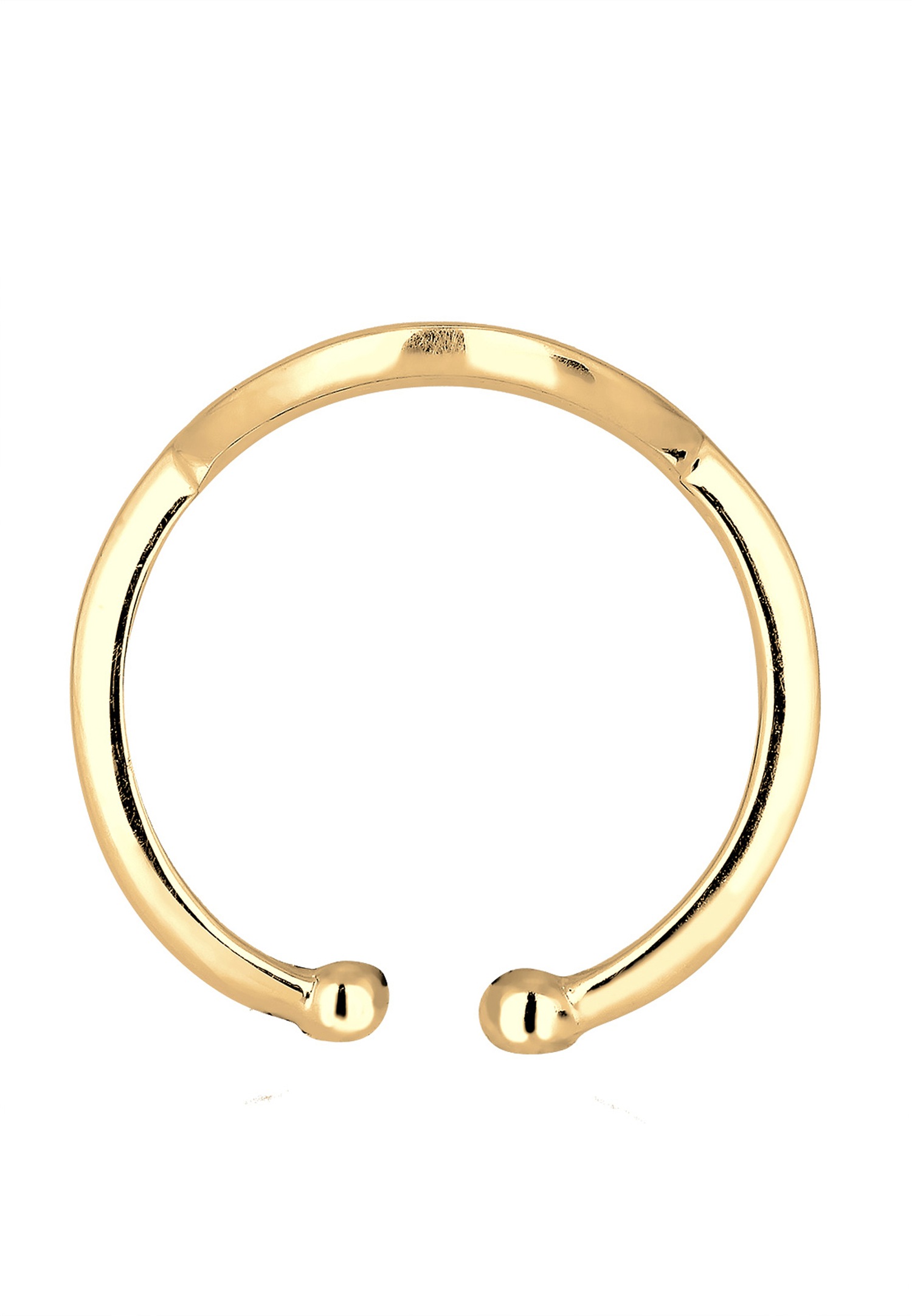 Elli Ornament Rond Boho Bague Femme - (925/1000) Argent
