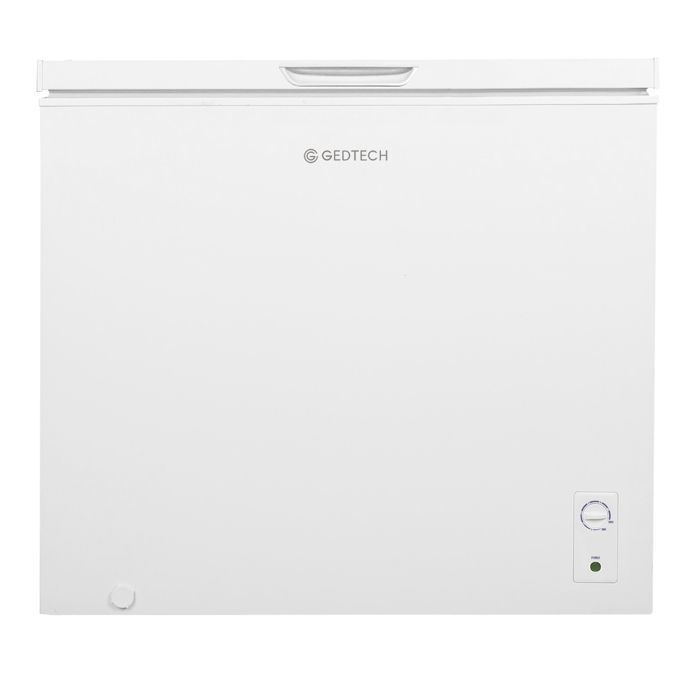 Congelador horizontal GEDTECH 300L GCO300L - Independente - Grande capacidade de armazenamento - Silencioso - Branco