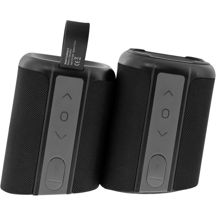 Enceinte sans fil- T'nb - XPLORE  TWS - Waterproof - Bluetooth - Séparable en 2 - Autonomie 7h - 20 W stéréo - Noir