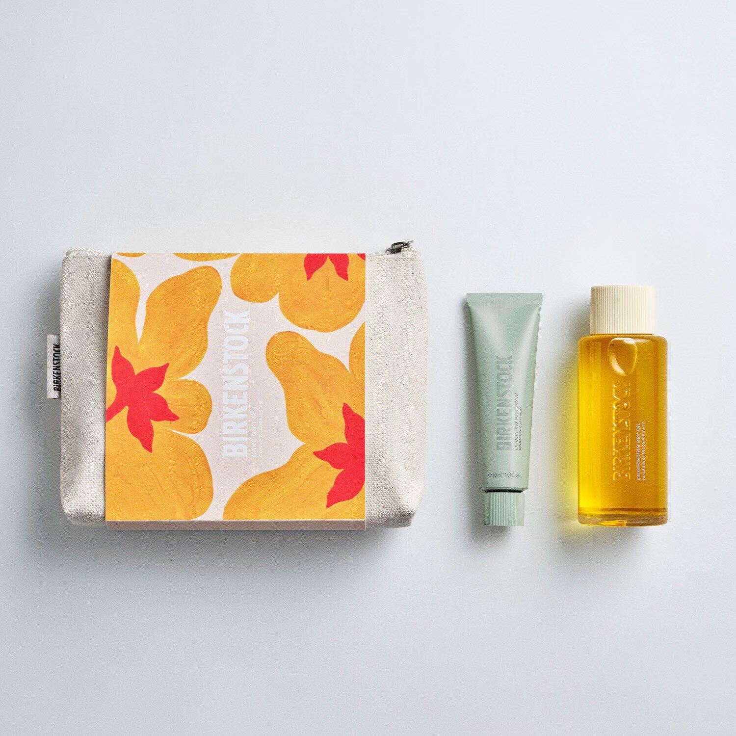 Conjunto de presente com produtos de cuidados pessoais