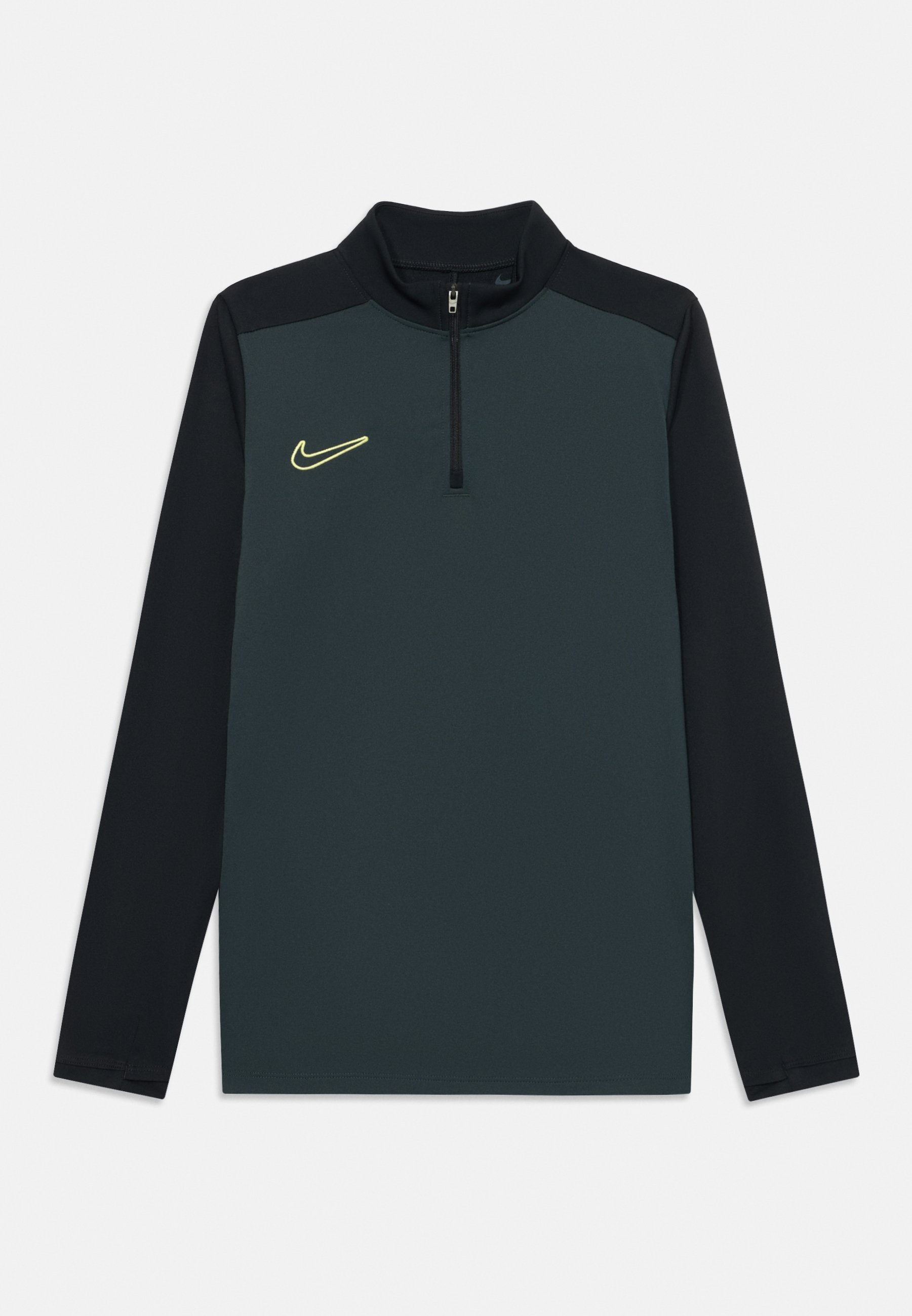 Nike Performance UNISEX - Majica dugih rukava - morska trava/crna/svijetla limeta