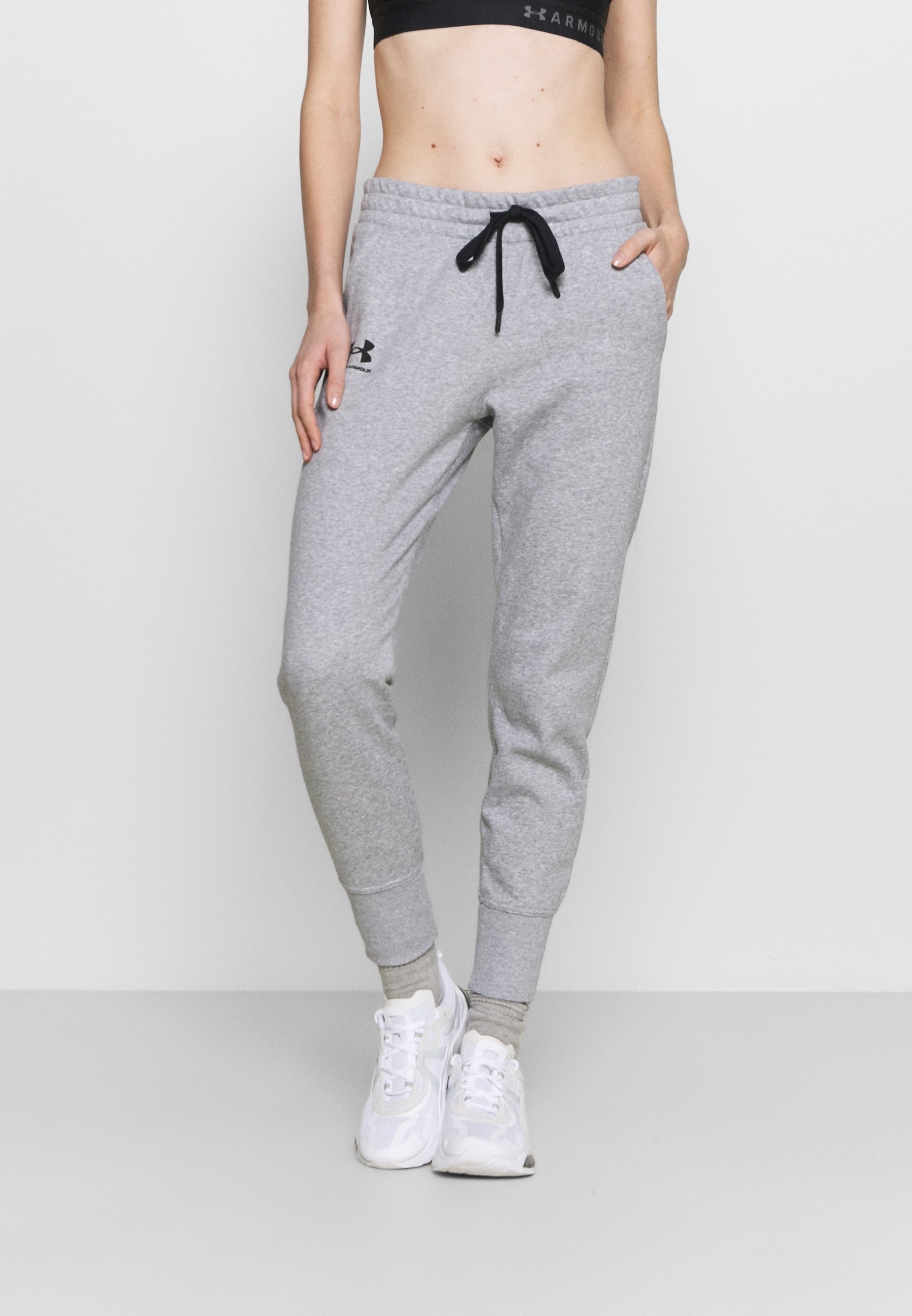 Under Armour Tracksuit bottoms - light grey