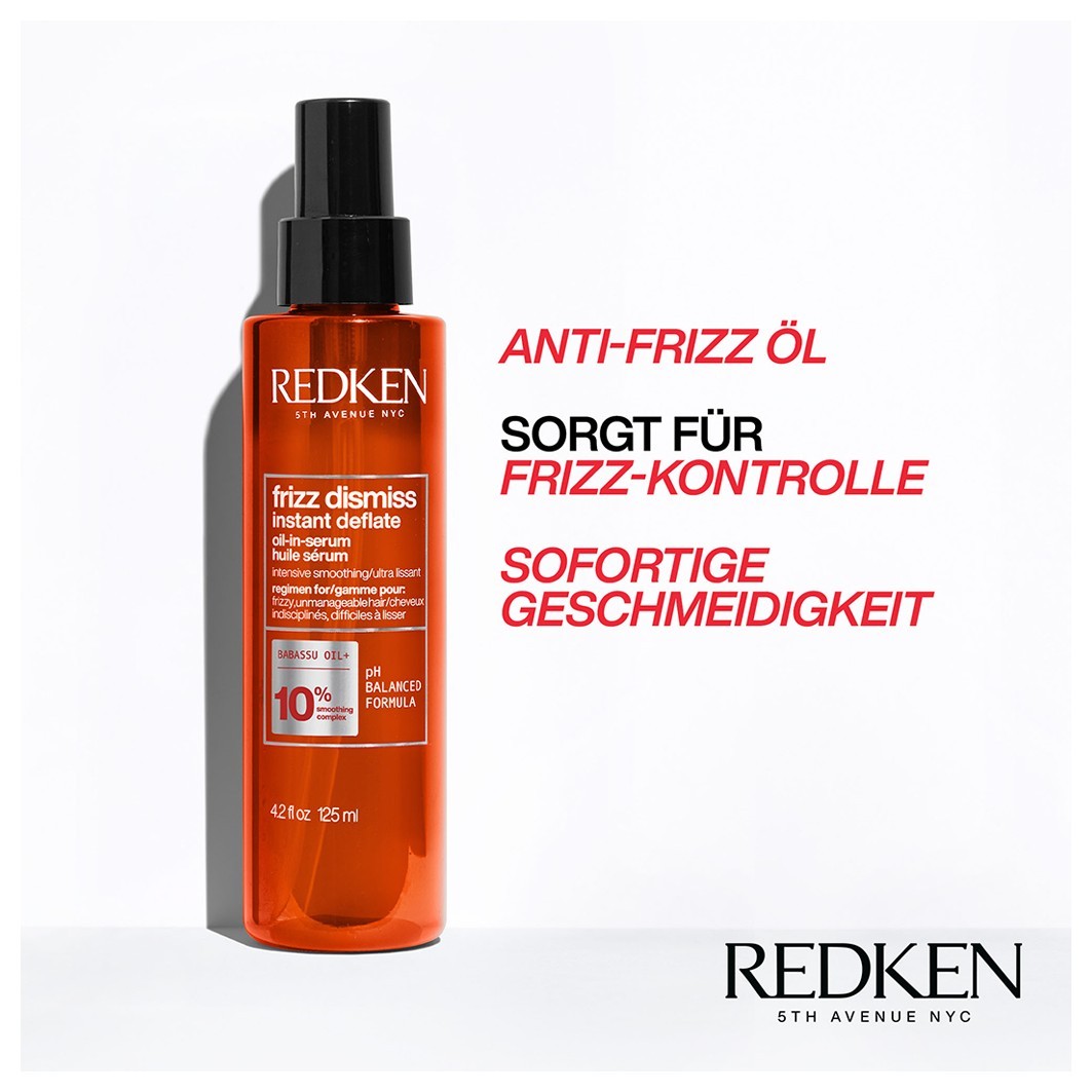 Redken Hair Oil Frizz Dismiss Instant Deflate olejové sérum - 125 ml