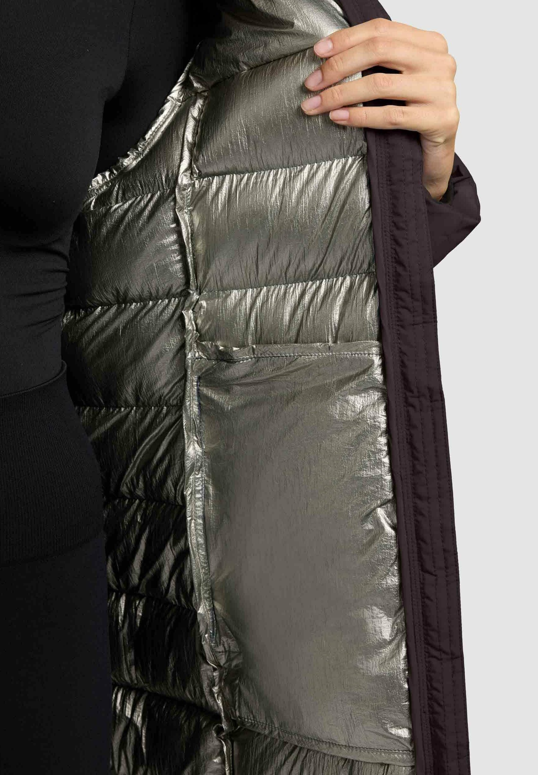 khujo NEKAR - Veste d'hiver - moody plum