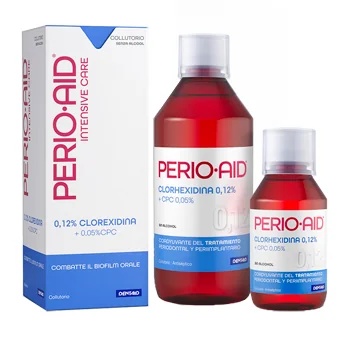 Enjuague bucal DENTAID VITIS PerioAid Cuidado Intensivo con clorhexidina al 0,12% 150 ml