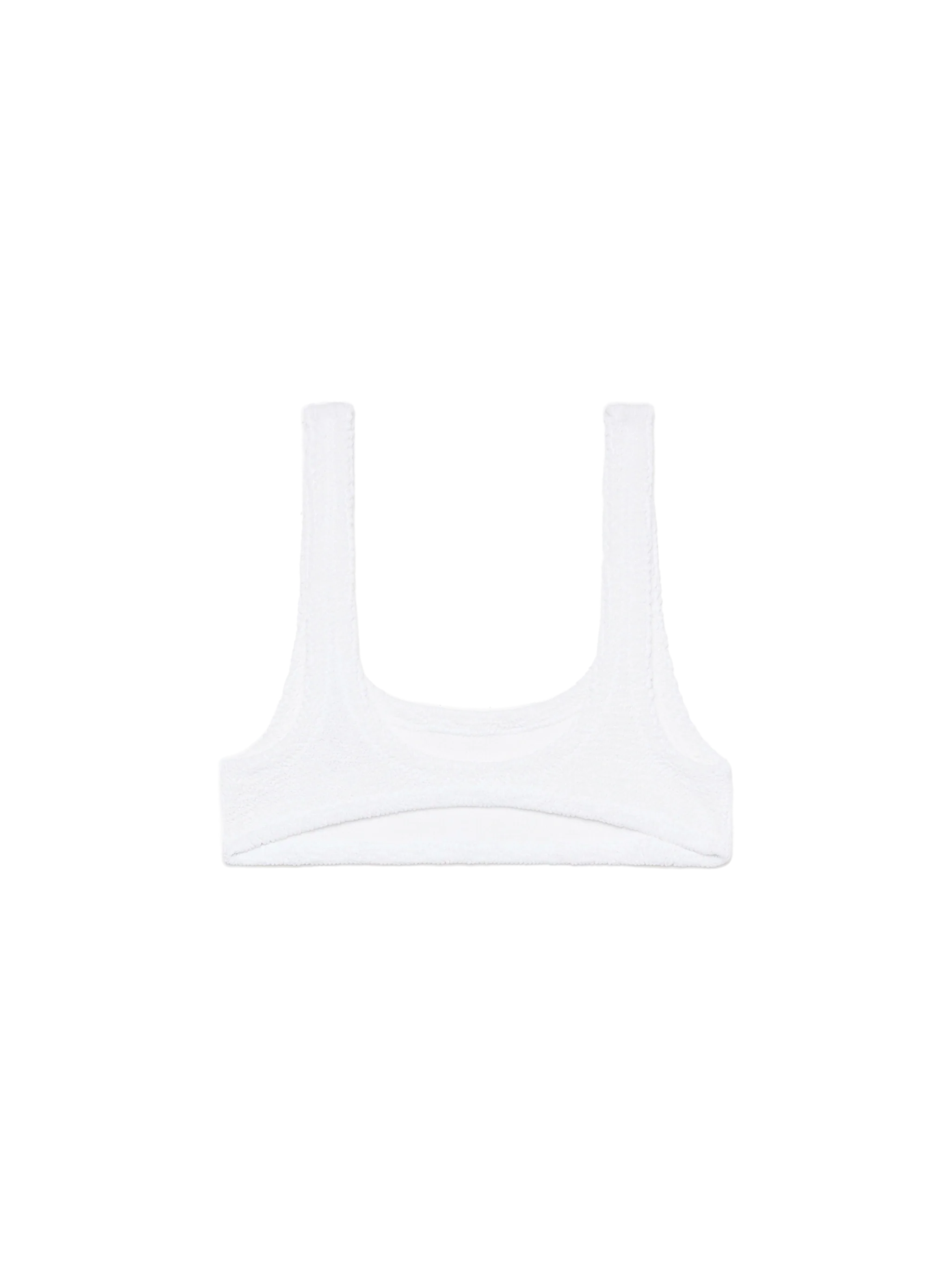 Naima crinkle classic bralette top wit