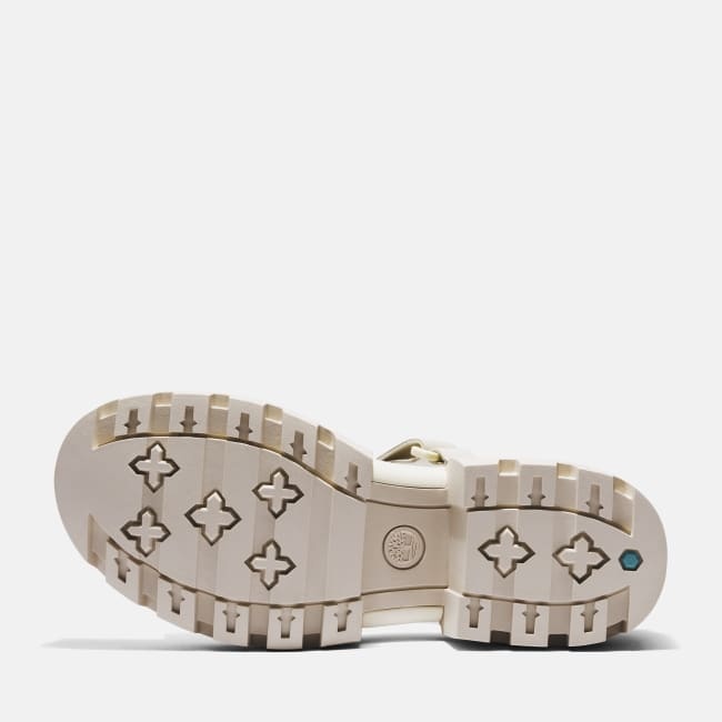 Sandalo a Doppia Fascia Everleigh da Donna in                bianco
