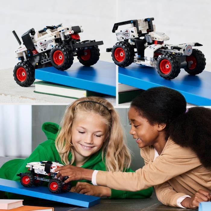 LEGO® Technic 42150 Monster Jam Monster Mutt Dalmatien, 2-en1, Monster Truck Jouet, Voiture