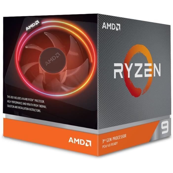 Processore AMD Ryzen 9 3900X con dissipatore Wraith Prism