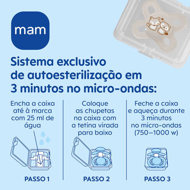 Mam Original Pacifier 6M 2 kpl 2 kpl