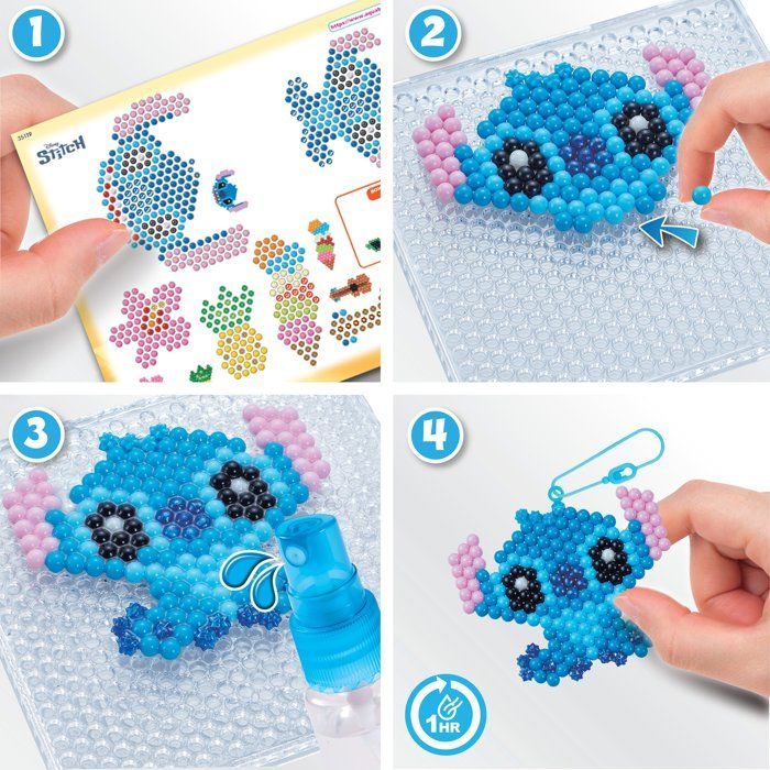 Le kit Stitch - AQUABEADS - 700 perles - Dès 4 ans