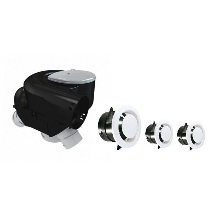 Kit de ventilación autorregulable Autocosy para hasta 4 baños - Normativa 2018