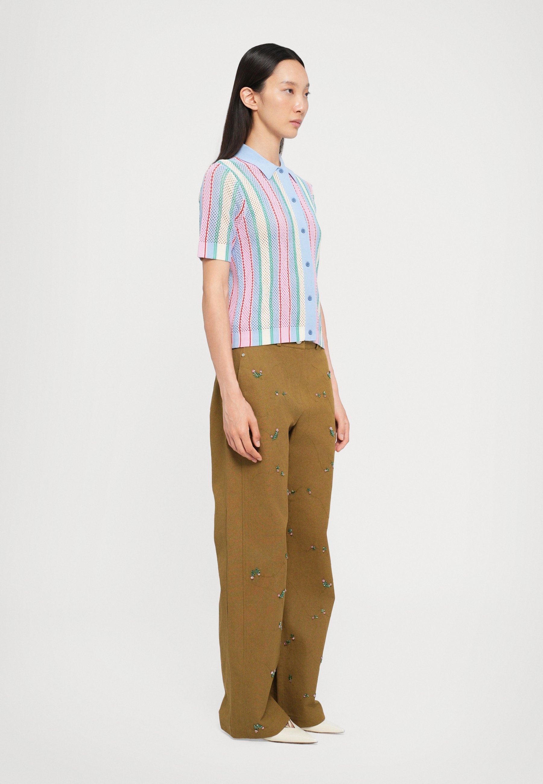 Stine Goya blouse met knoopsluiting - veelkleurig