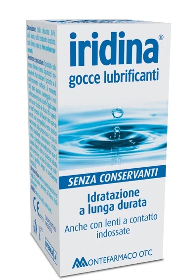 IRIDINA Iridina hydraterende oogdruppels 10 ml Langdurige hydratatie